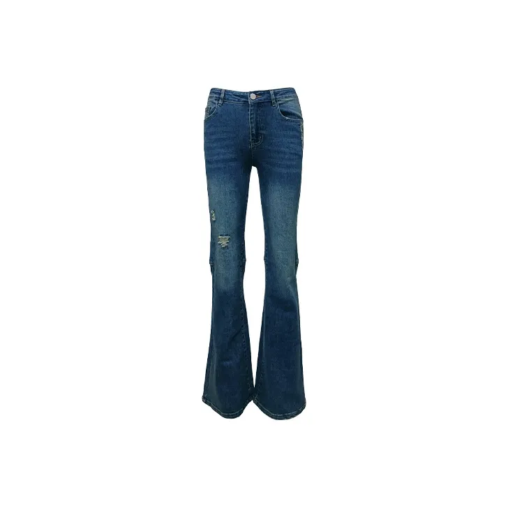 Gyokuu Jeans Women's Dark Blue-0