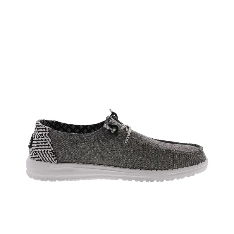 Heydude Wendy Chambray Casual Single Shoes Women's Gray-1