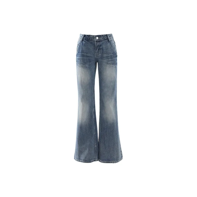 Kazakhstan Jeans Women's Vintage Blue-0