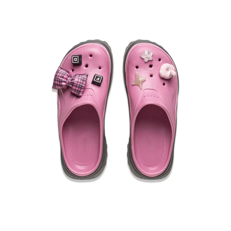 YINGXIONGLIANMENGYONGCHIPAIDUI x LiNing Project* Clogs Women's Dream Mirror Pink-3