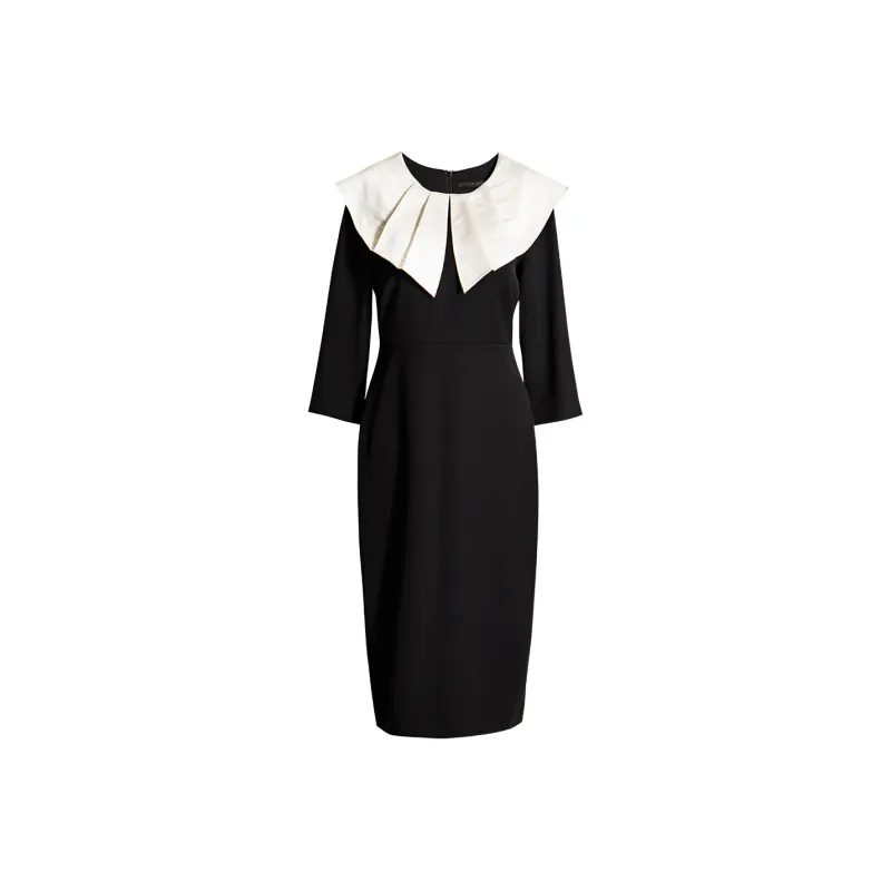 ROEYSHOUSE Long Sleeved Dresses Women's Black-0