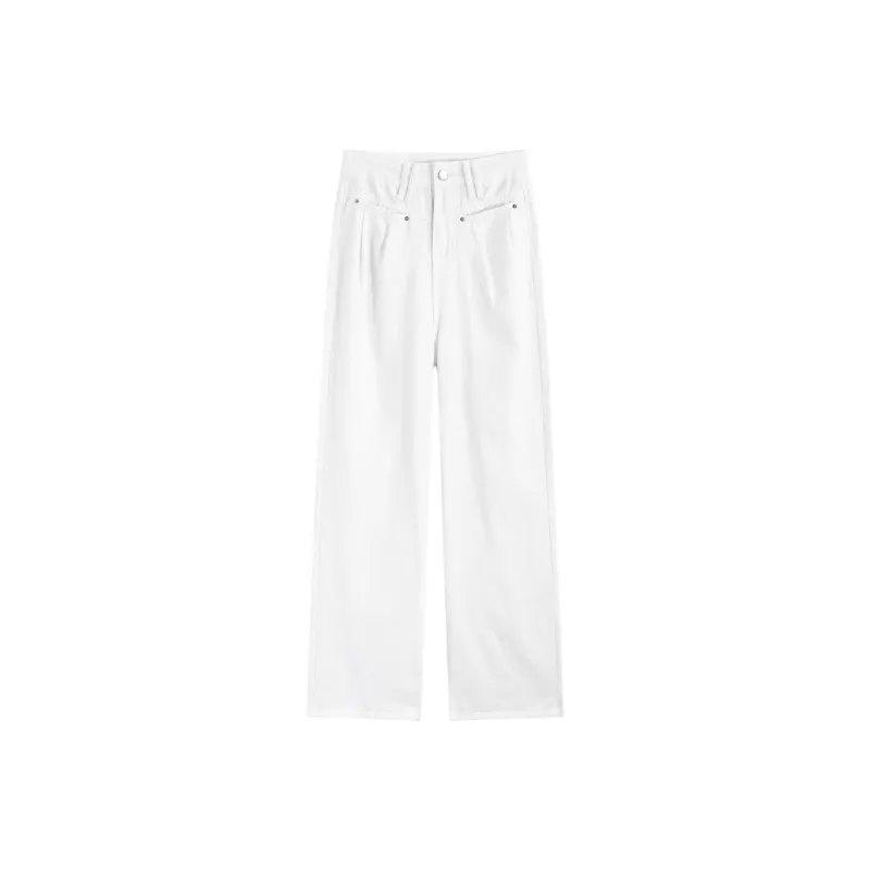 Garbege Jeans Women's White-0