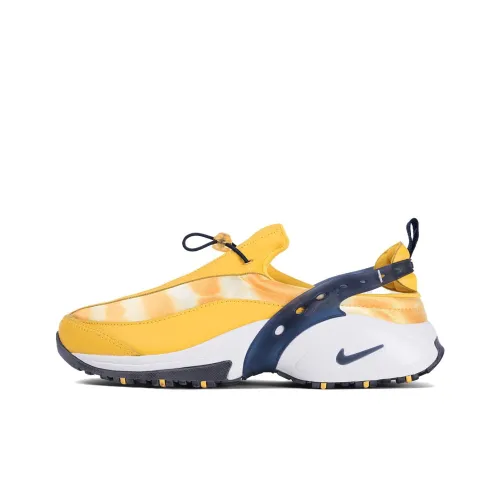 Nike Anti Slip Wear Resistant Low Top Casual Shoes Unisex Yellow