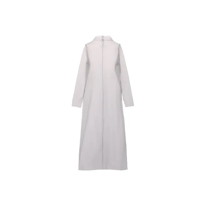 ZARA Long Sleeved Dress Women's Gray-0