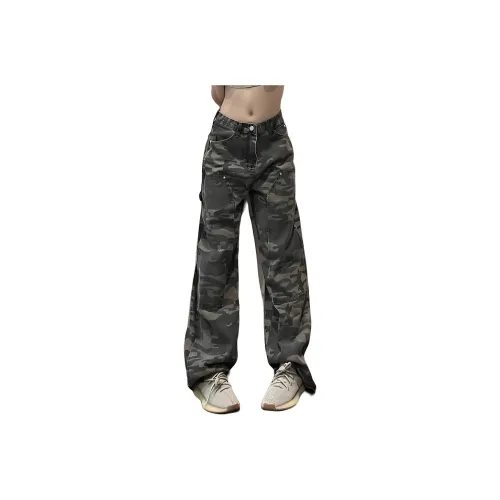 Shuhao Bai Jackets & Coats Womens Camouflage