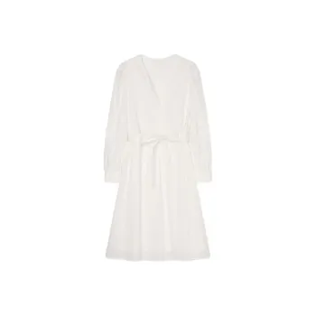Goodland Long Sleeved Dresses Women's Raw White