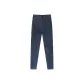 Blue Gray Fleece-Lined Ankle-Length