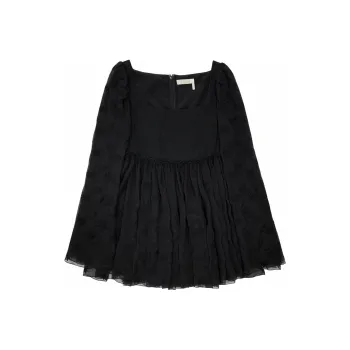 Chloé Embroidered Mini Dress