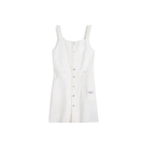 CALVIN KLEIN Sleeveless Dress Women's White