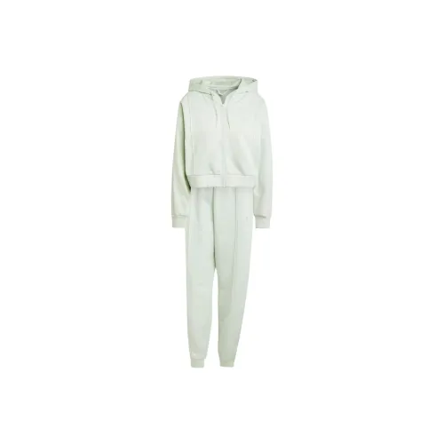 Adidas Sportswear Energize Tracksuit Casual Suit Women's Linen Green