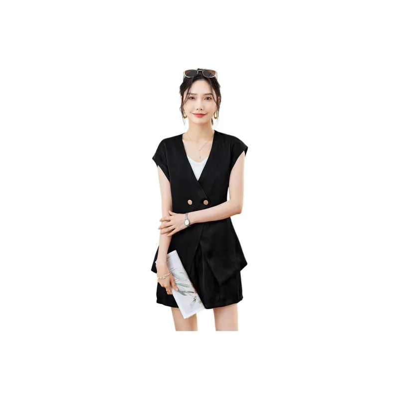 TERRE BLEUE Casual Suit Women's Black-0