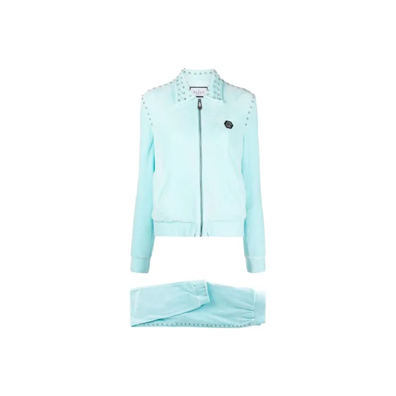 PHILIPP PLEIN Diamanté embellished Tracksuit Set-0