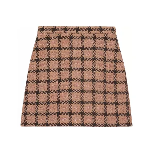 GUCCI Casual Short Skirts Women's Pink