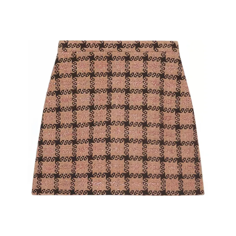 GUCCI Casual Short Skirts Women's Pink-0