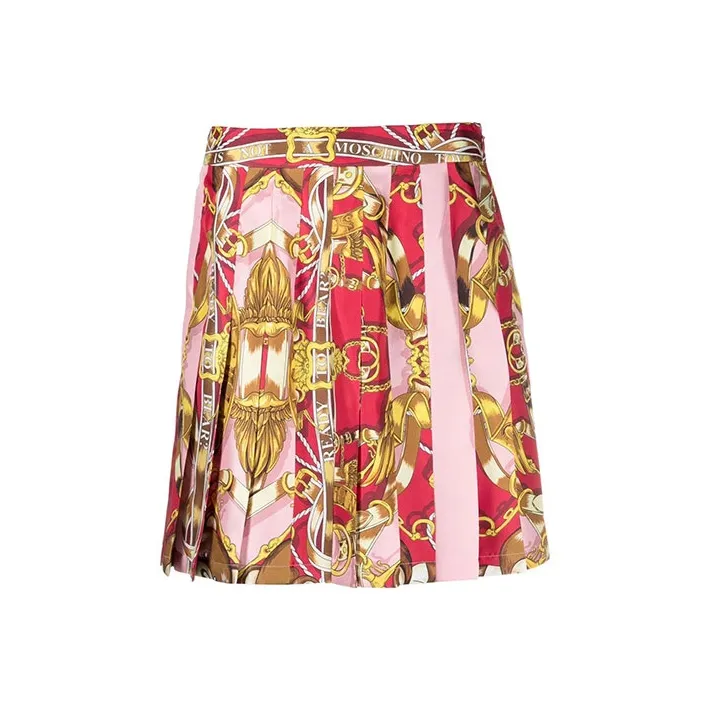 MOSCHINO Casual Short Skirts Women's Pink-0