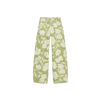 ZARA Jeans Women's Light Beige Yellow/Khaki