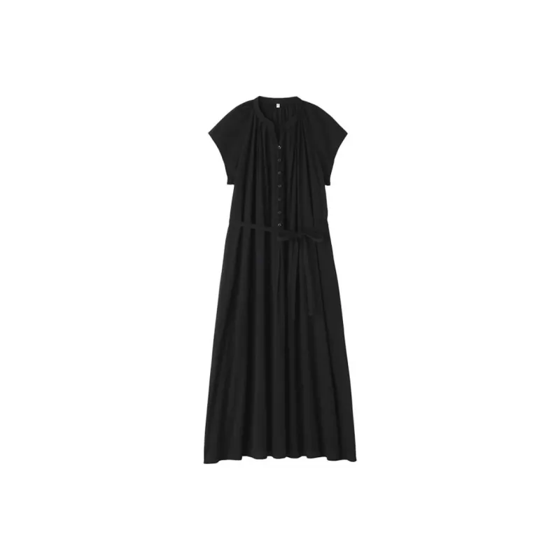 MUJI Short Sleeved Dress Women's-0