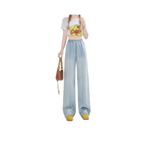 Enhanced Jeans Women's Light Blue