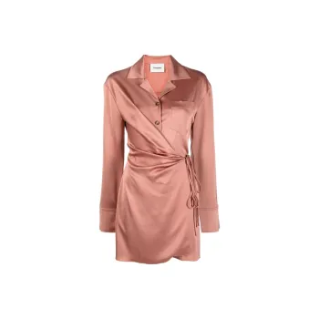 NANUSHKA Xaviera Long-Sleeved Dress
