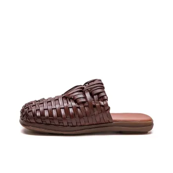 Jay Rubber Sole Woven Closed Toe Slippers Women's