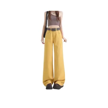 7 SEVFUN Jeans Women's Ginger Yellow
