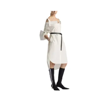 DIOR Long Sleeved Dress Women's White
