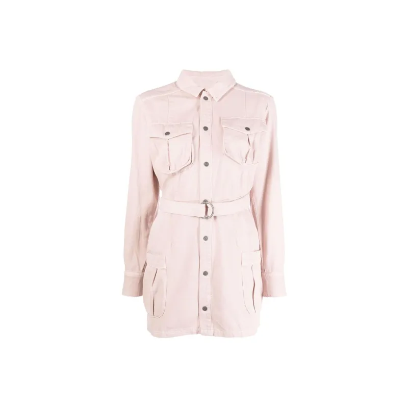 Ksubi Hazard Belted-waist Shirt Dress-0