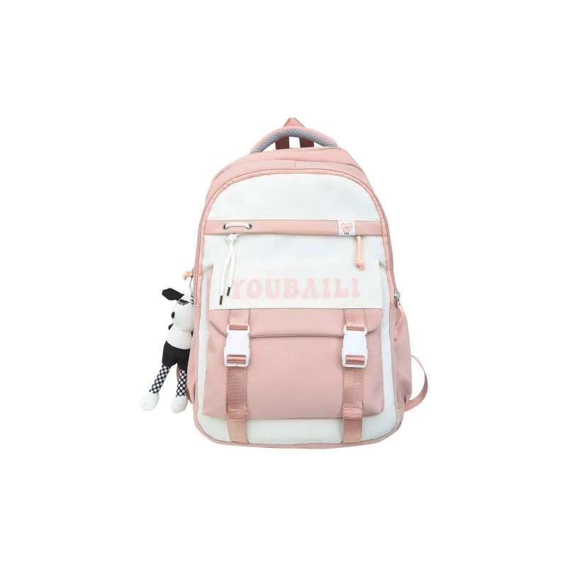 H YXIANG Nylon Backpack Unisex Multicolor-3