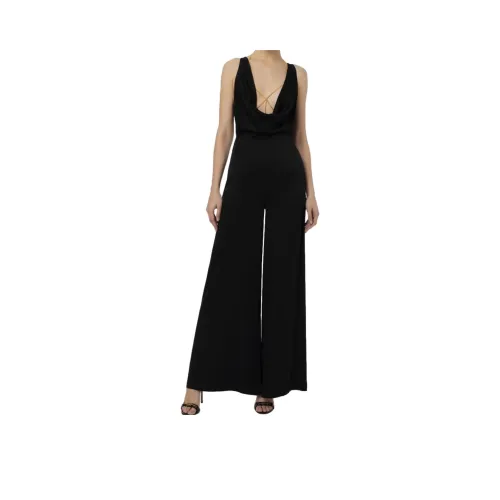 Elisabetta Franchi Ruffled Georgette Maxi Dress