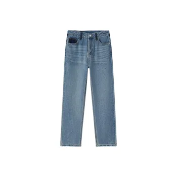 EICHITOO Jeans Women's Denim Blue Patchwork