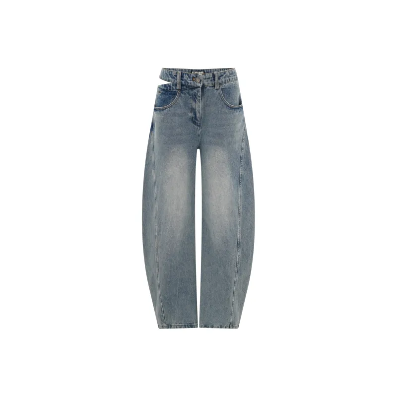 PUKI Jeans Women's Blue-0