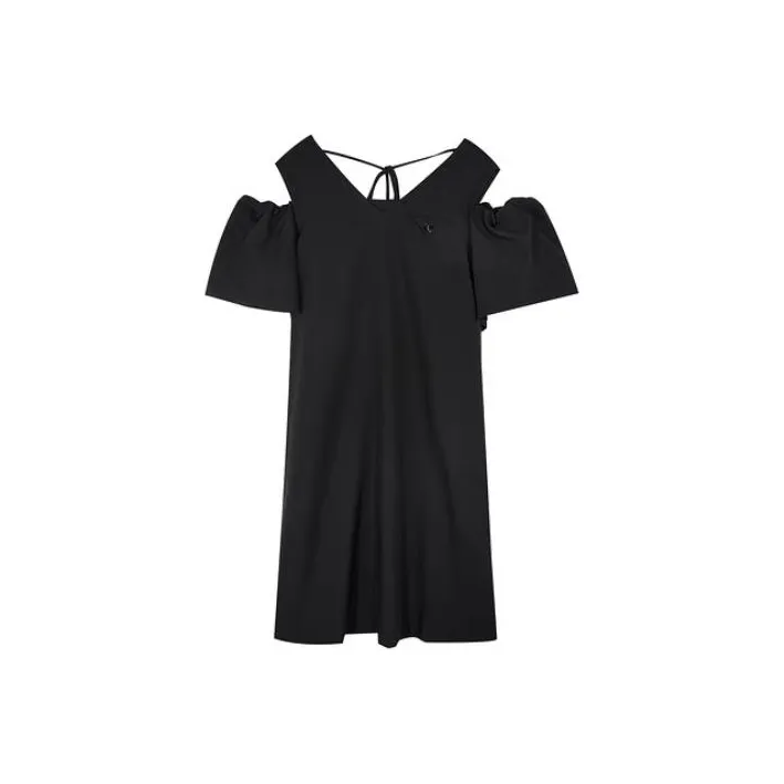 3COLOUR Short-Sleeved Dresses Women's Black-0