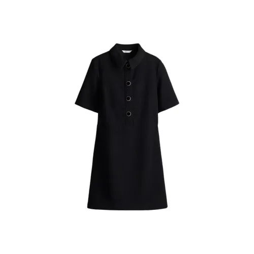 H&M Short Sleeved Dresses Women's Black