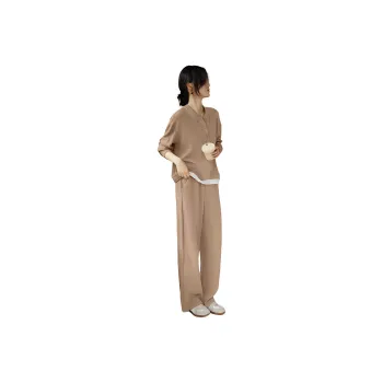 XWI Casual Suit Women's Beige Apricot