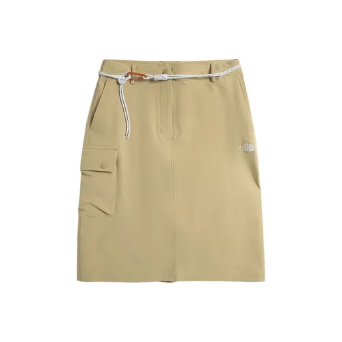 THE NORTH FACE Urban Exploration Casual Long Skirts Women's Khaki