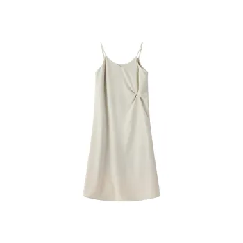 THE SEA LIFE Slip Dress Women's White Birch