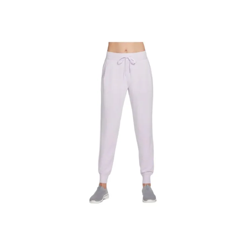 Skechers SKECHLUXE Restful Knitted Sports Pants Women's Violet-0