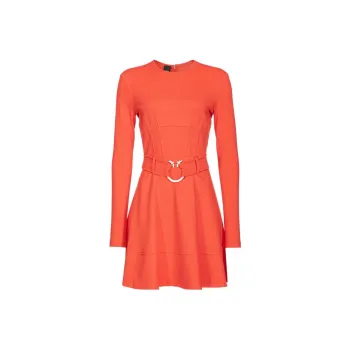 PINKO Long-Sleeved Dresses Women's Orange