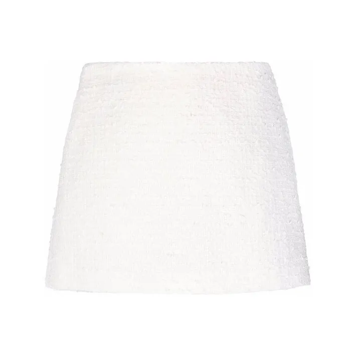 Valentino Casual Short Skirts Women's White-0