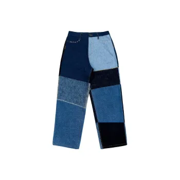 ADER ERROR ADER ERROR Through Editism Series Jeans Women's Blue