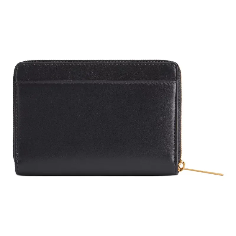 Balenciaga Calfskin Key Pouch Women's Black-1