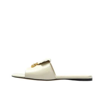 MARNI Slide Slippers Women's Ecru