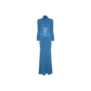NANUSHKA Draped detail Maxi Dress