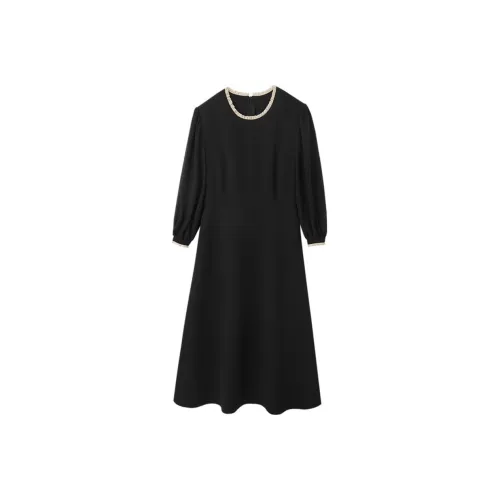 Dme Long Sleeved Dresses Women's Black