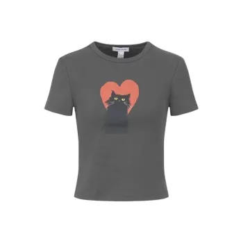 URBAN REVIVO T Shirts Women's Dark Gray