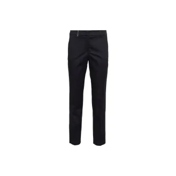 PESERICO Mid Rise Stretched Tailored Trousers