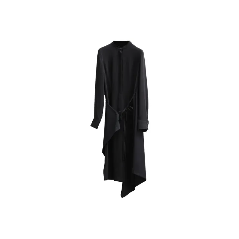 AMII Long Sleeved Dresses Women's Black-0