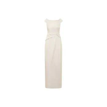 Polo Ralph Lauren Off shoulder Crepe Gown