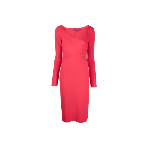 Sportscraft Crowe Polo Long Sleeved Dress Women's Red