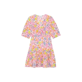 Sandro Short-Sleeved Dresses Women's Multicolor